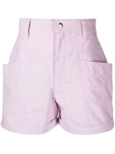 MARANT ÉTOILE short à taille haute - Violet