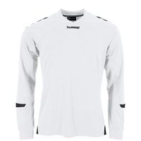 Hummel 111006K Fyn Long Sleeve Shirt Kids - White-Black - 116