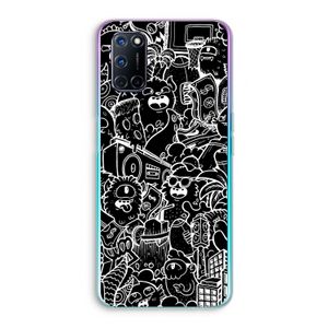 Vexx Black City : Oppo A92 Transparant Hoesje