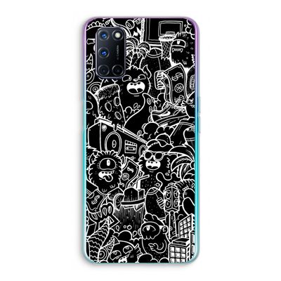 Vexx Black City : Oppo A92 Transparant Hoesje