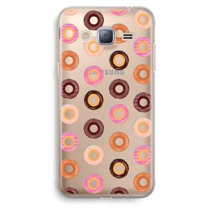 Donuts: Samsung Galaxy J3 (2016) Transparant Hoesje