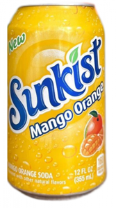 Sunkist Sunkist - Mango Orange 355ml