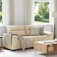 2-zitsbank crme 140 cm stof