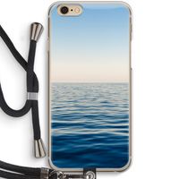 Water horizon: iPhone 6 / 6S Transparant Hoesje met koord
