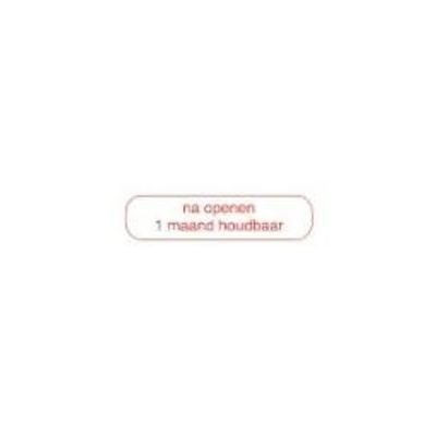 Blockland Strooketiket na open 1 maanden houdbaar 30 x 7mm (1000 st)