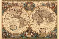 Ravensburger Antieke wereldkaart, 5000st. - thumbnail