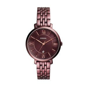 Fossil horlogeband ES4100 Staal Paars 12mm
