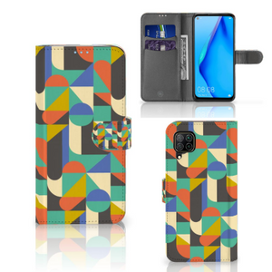 Huawei P40 Lite Telefoon Hoesje Funky Retro