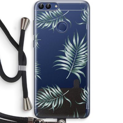 Simple leaves: Huawei P Smart (2018) Transparant Hoesje met koord
