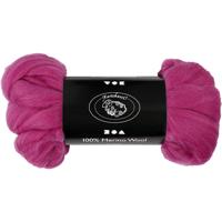 Creativ Company Merino wol, dikte 21 my, rood paars, 100 gr/ 1 doos