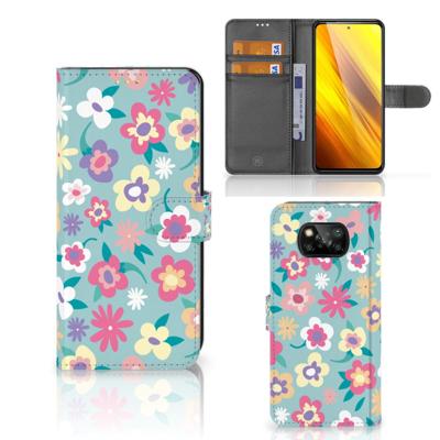 Xiaomi Poco X3 | Poco X3 Pro Hoesje Flower Power Xiaomi Poco X3 | Poco X3 Pro Hoesje Flower Power