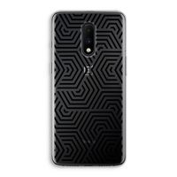 Magic pattern: OnePlus 7 Transparant Hoesje Magic pattern: OnePlus 7 Transparant Hoesje