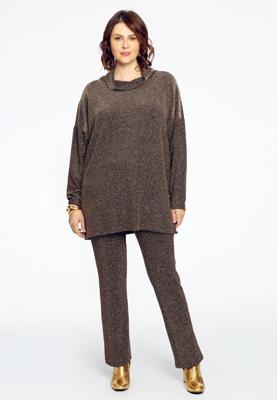 Yoek Tregging LUREX | Goud | Maat 58/60