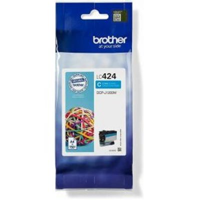 Brother LC-424C inktcartridge 1 stuk(s) Origineel Cyaan