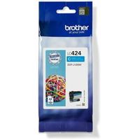 Brother LC-424C inktcartridge 1 stuk(s) Origineel Cyaan