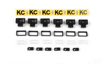 RC4WD RC4WD KC HiLiTES Rectangle Lights with Covers (Z-E0132) - thumbnail