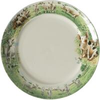 Wiebe&apos;s Farm Bord geit varken Ø21cm 6st