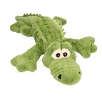 Knuffel krokodil - groot - pluche - groen - krokodillen knuffeldier - 100 cm