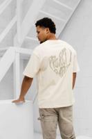 Project X Paris Cœur T-Shirt Heren Beige - Maat M - Kleur: Wit | Soccerfanshop