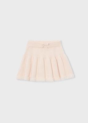 Mayoral winter rok meisjes - beige - gebreid