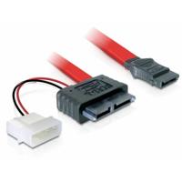 Delock HDD Aansluitkabel 0.3 m Rood
