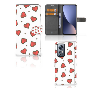 Xiaomi 12 Pro Telefoon Hoesje Hearts