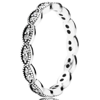 Pandora 190923CZ Ring zilver-zirconia Maat 58 (retired)