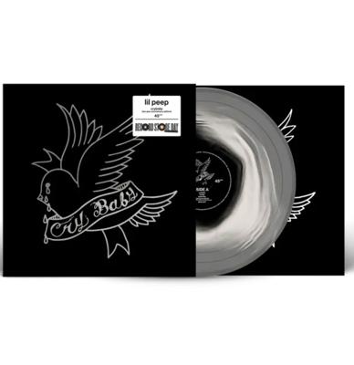 Lil Peep - Crybaby: 10 Jarig Jubileum Editie (Zwart Binnen Wit Binnen Doorzichtig Vinyl) (Record Store Day 2026) 12" Vinyl