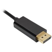 Corsair CU-9000005-WW video kabel adapter 1 m USB Type-C DisplayPort Zwart - thumbnail