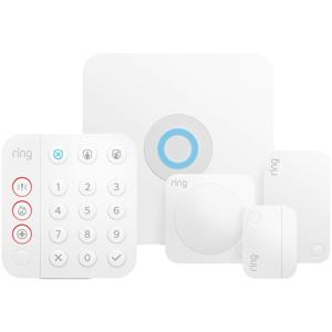 Ring Alarm Security Kit, 5 piece - 2nd Generation alarmsysteem Wifi Wit