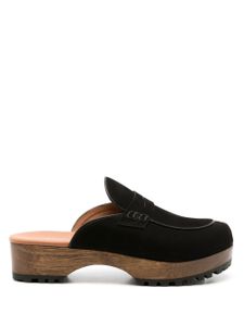 Sarah Chofakian mules Sarah en cuir - Noir