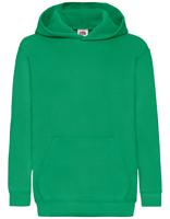 Fruit Of The Loom F421NK Kids´ Classic Hooded Sweat - Kelly Green - 152 - thumbnail