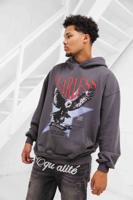 Fearless Blood Eagle Hoodie Heren Grijs - Maat M - Kleur: Grijs | Soccerfanshop