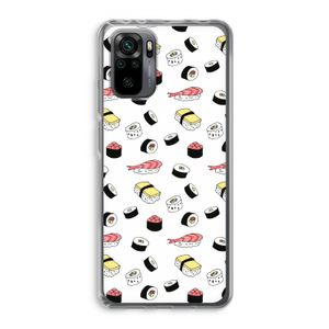 Sushi time: Xiaomi Redmi Note 10 Pro Transparant Hoesje