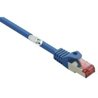 Renkforce RF-4981664 RJ45 Netwerkkabel, patchkabel CAT 6 S/FTP 2.00 m Blauw Snagless, Vergulde steekcontacten, Vlambestendig 1 stuk(s) - thumbnail