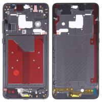 Front behuizing LCD frame bezel plaat met kant toetsen voor Huawei mate 20 (zwart)