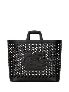 ETRO grand sac cabas Coffa en cuir - Noir