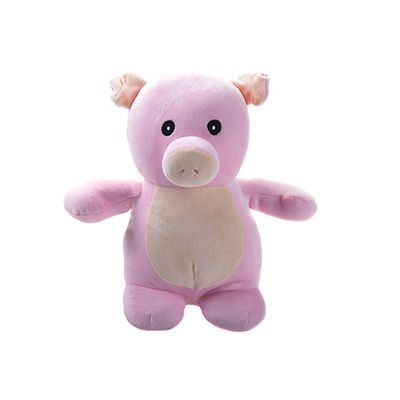 Kamparo pluchen knuffelvarken 28 cm junior roze