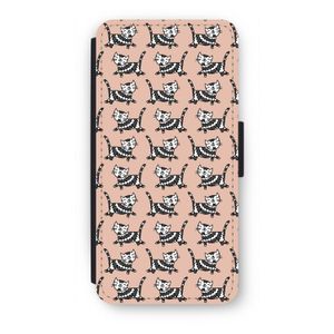 Zwarte poes: iPhone SE 2020 Flip Hoesje
