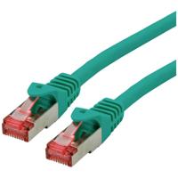 ROLINE patchkabel Cat.6 S/FTP (PiMF), componentniveau, LSOH, groen, 5 m - thumbnail