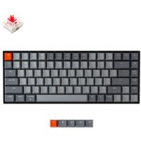 Keychron K2 Version 2 toetsenbord Universeel USB + Bluetooth QWERTY Scandinavisch Zwart, Grijs, Oranje - thumbnail