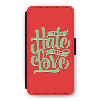 Turn hate into love: iPhone 12 mini Flip Hoesje