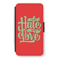 Turn hate into love: iPhone 12 mini Flip Hoesje