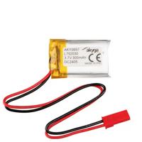 Akyga LP752030 Accupack Batterijgrootte: Speciaal LiPo 3.7 V 300 mAh Akyga LP752030 Accupack Batterijgrootte: Speciaal LiPo 3.7 V 300 mAh
