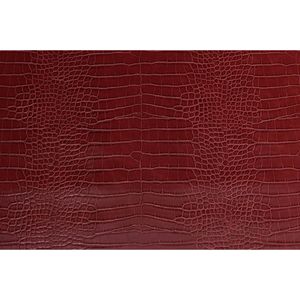 Inductiebeschermer - Rood Leer - 30x52 cm