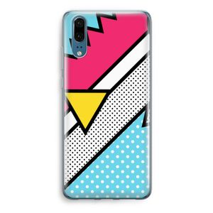 Pop Art #3: Huawei P20 Transparant Hoesje