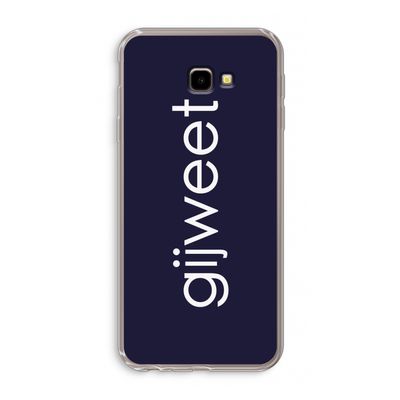 Gijweet: Samsung Galaxy J4 Plus Transparant Hoesje