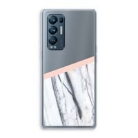 A touch of peach: Oppo Find X3 Neo Transparant Hoesje