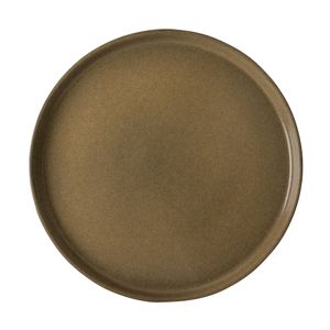 Organic by Dutch Rose Amsterdam bord plat 27cm serenity camel