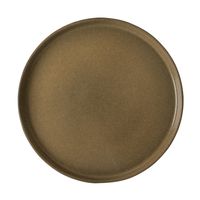 Organic by Dutch Rose Amsterdam bord plat 27cm serenity camel - thumbnail